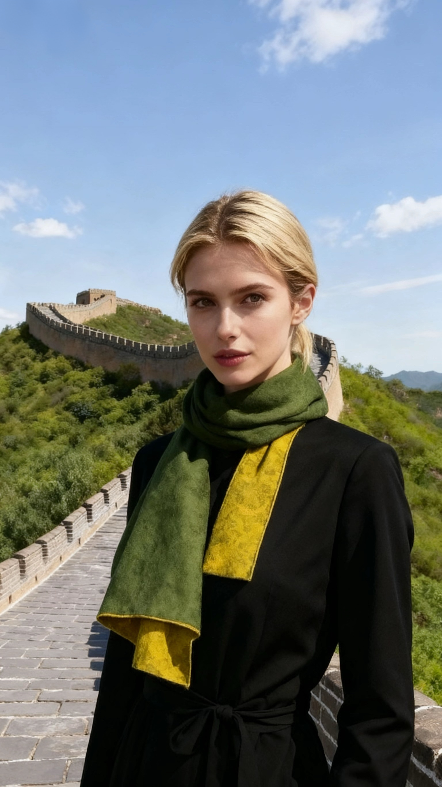 Chinese Intangible Cultural Heritage Hualuo Scarves - Handcrafted Premium Gift Box Set, Exquisite Weaving Technique, Perfect for Gifting to Loved Ones & Family for Daily Wear, Office & Formal Occasions